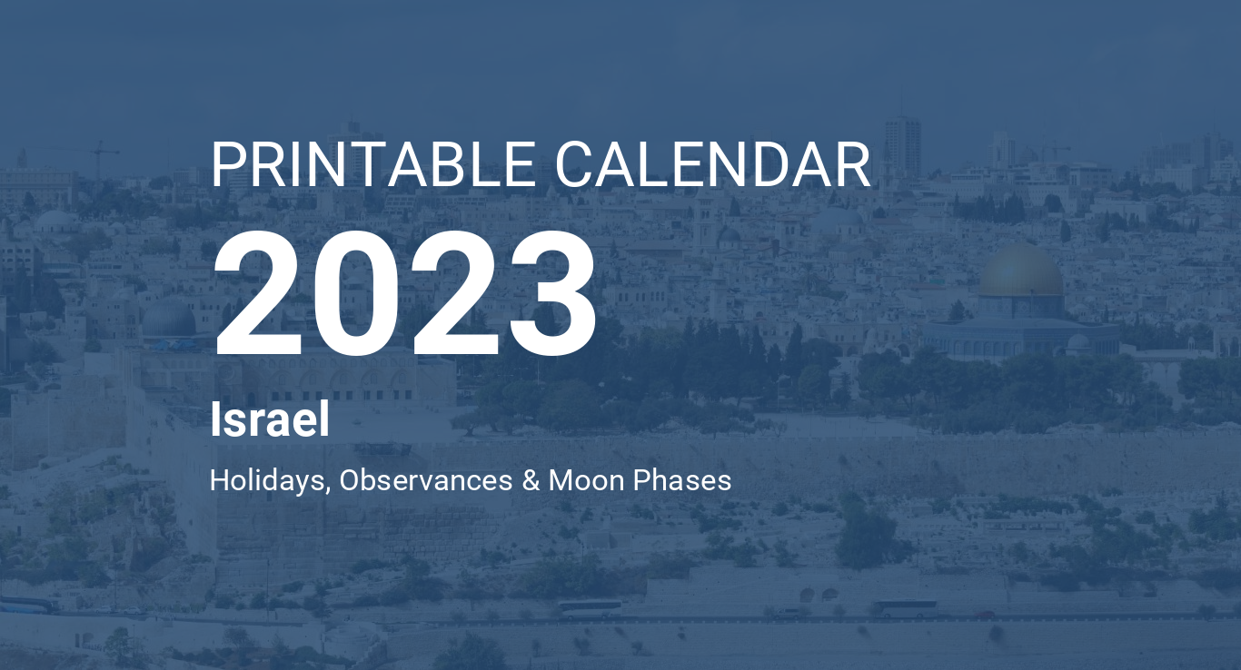 Printable Agenda 2023 Daily Black and White PDF Files to -  Israel