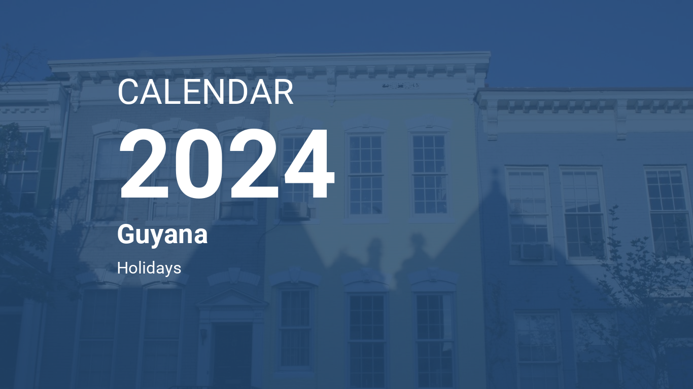 Year 2024 Calendar Guyana