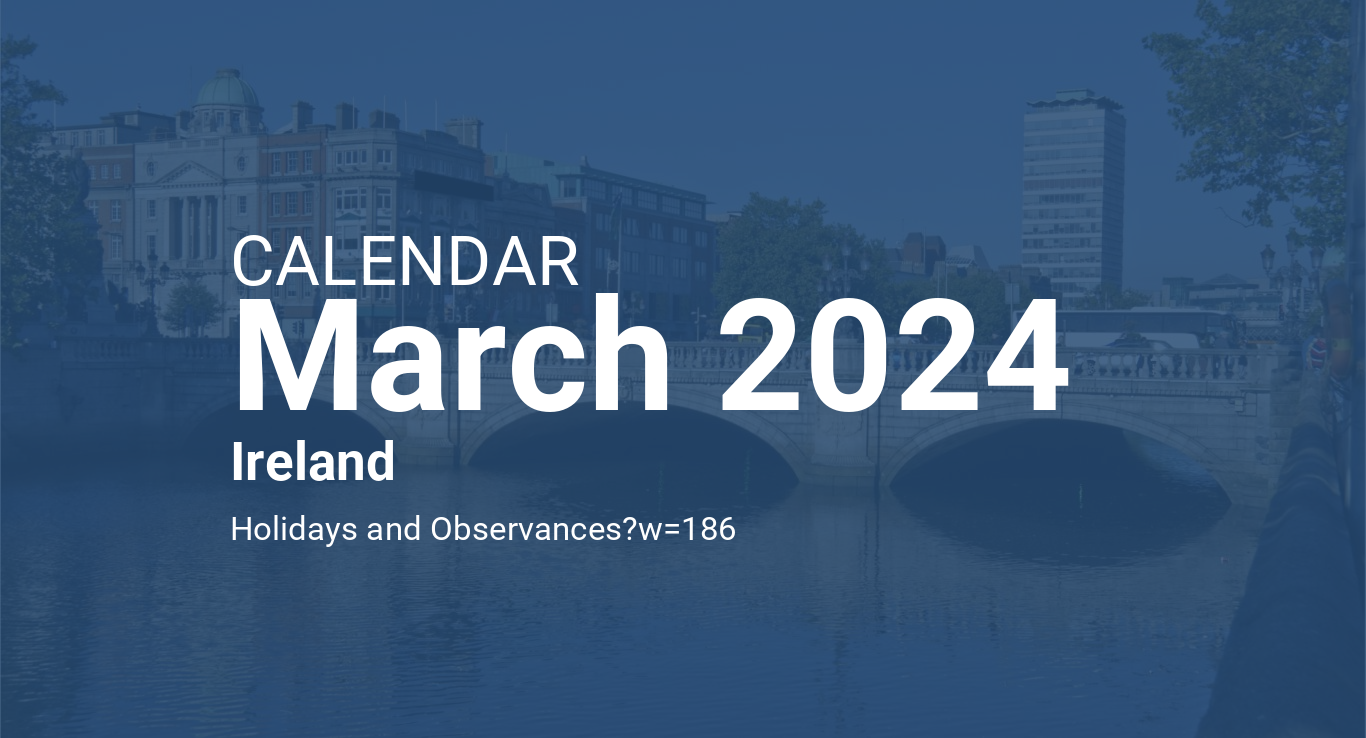 March 2024 Calendar Ireland