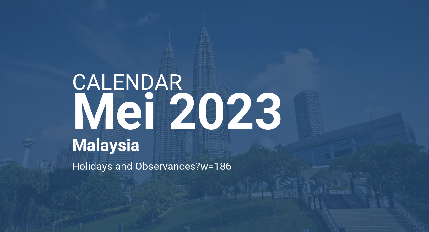 May 2023 Calendar Malaysia