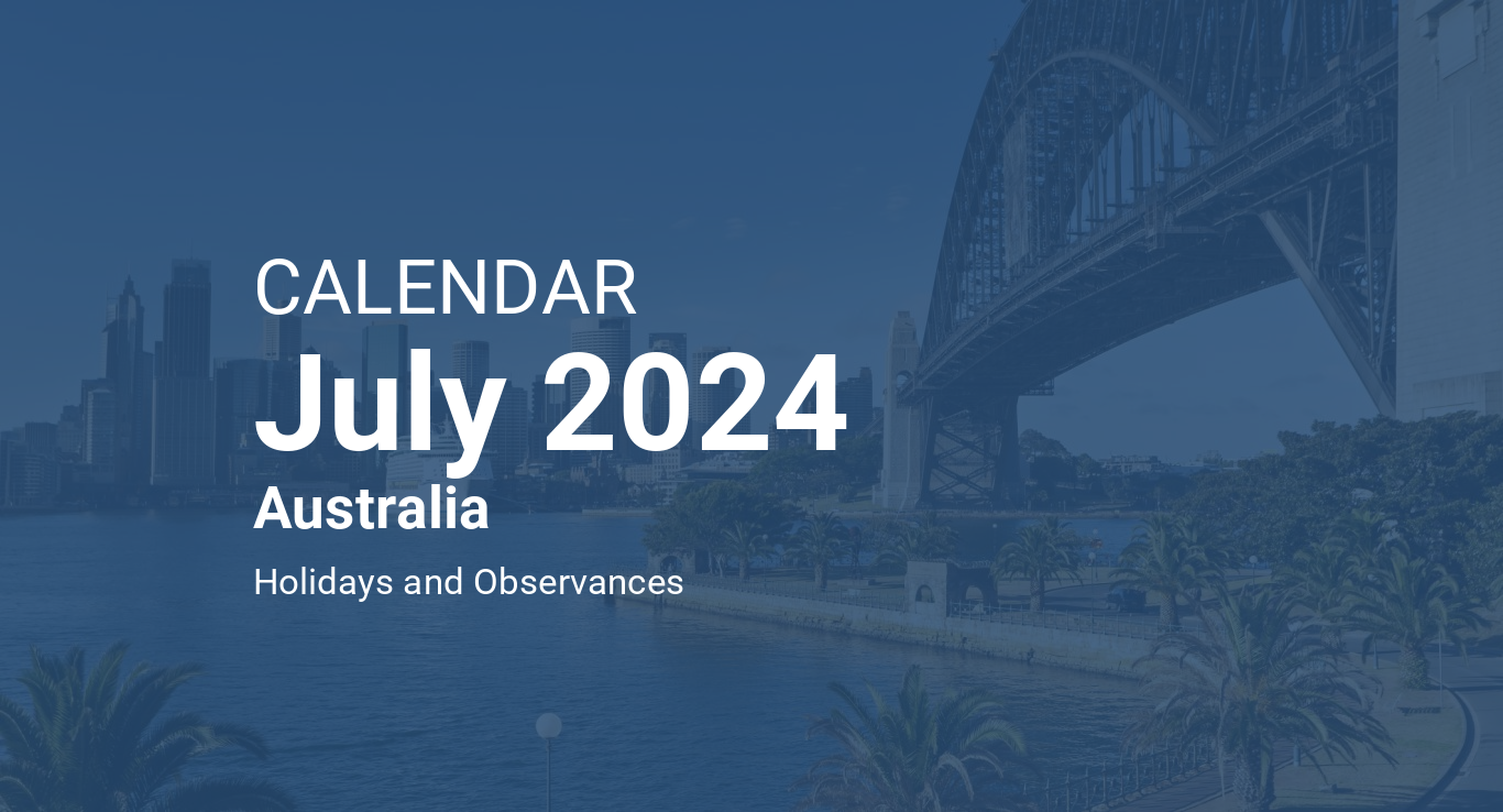 July 2024 Calendar Australia