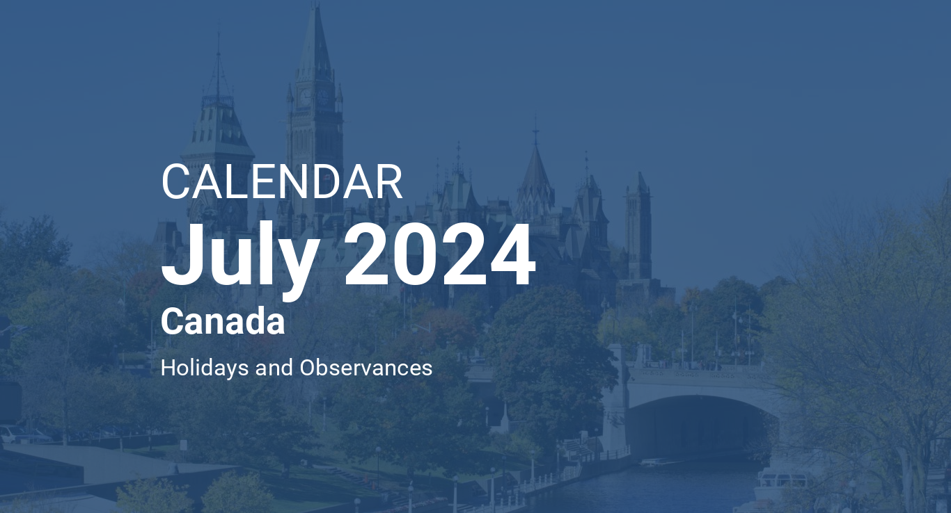 Free Printable 2024 Monthly Calendar With Holidays Canada