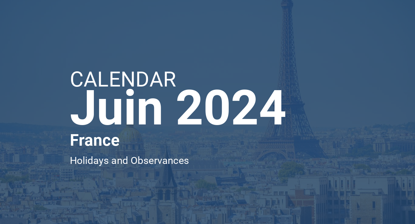 June 2024 Calendar France