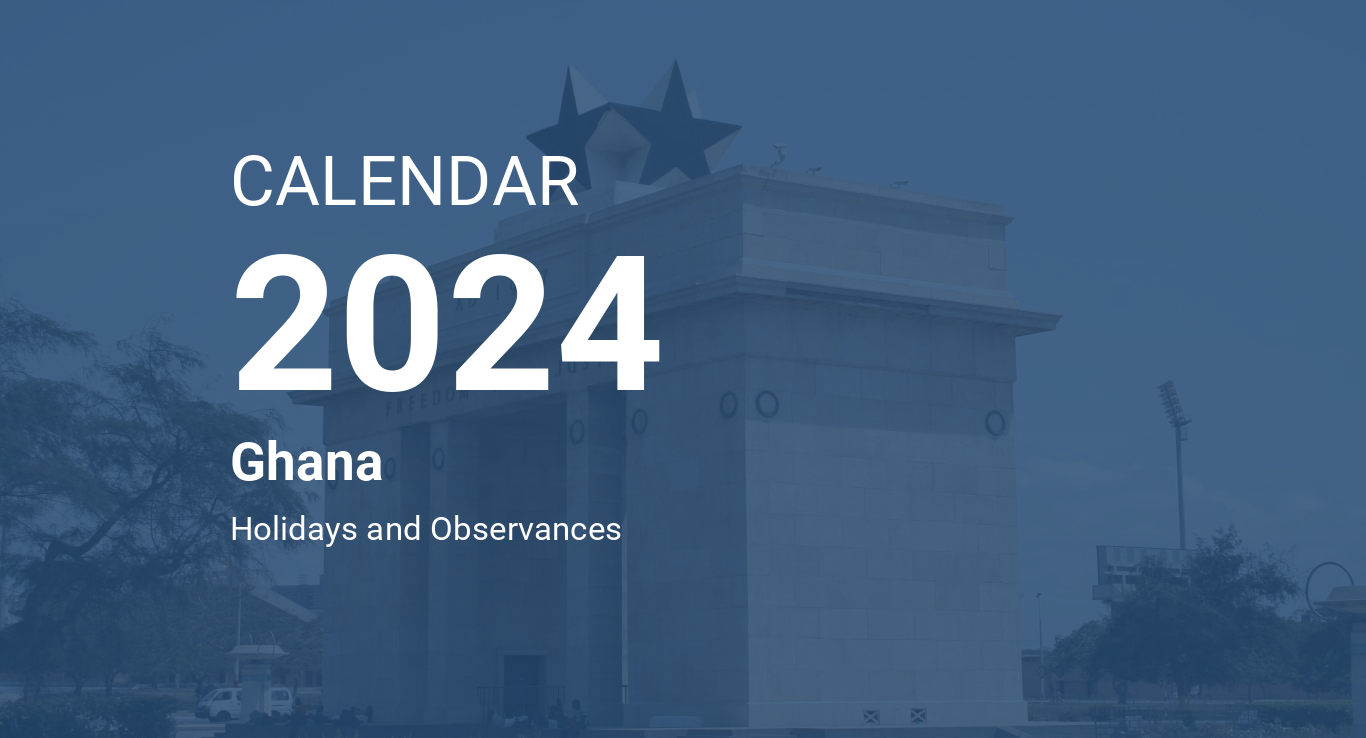 Year 2024 Calendar Ghana