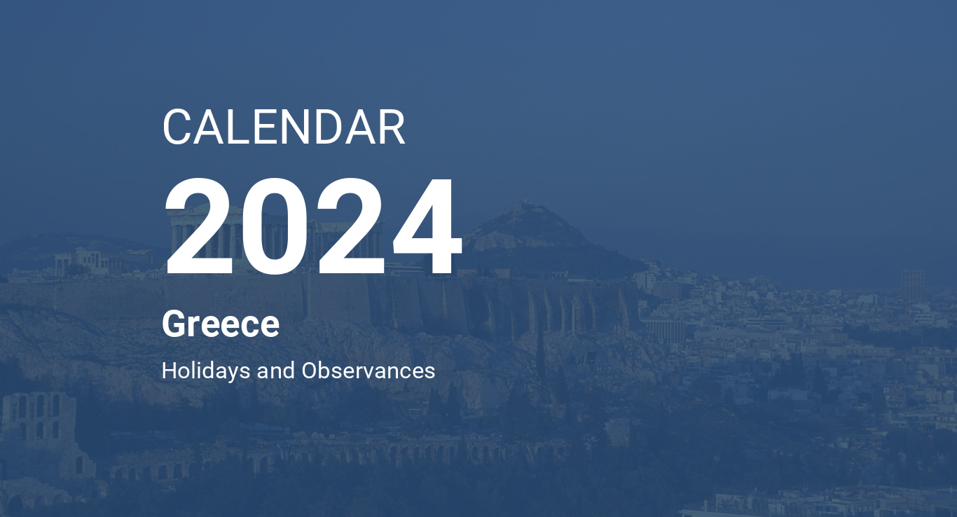 Year 2024 Calendar Greece