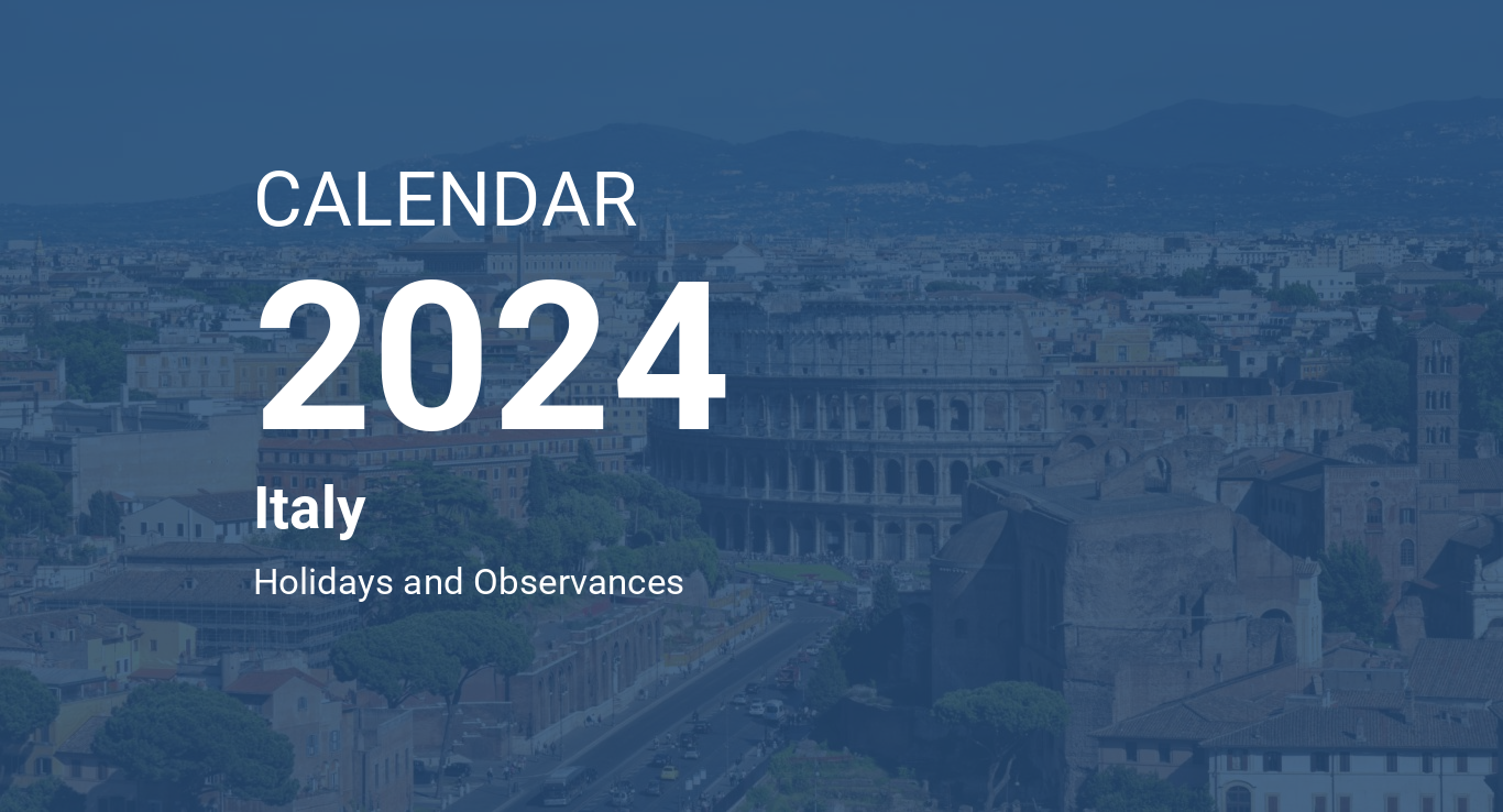 Year 2024 Calendar Italy