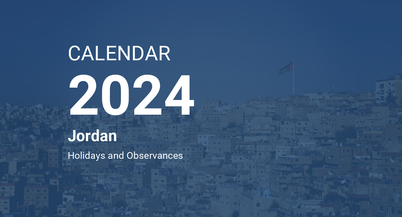 Year 2024 Calendar Jordan