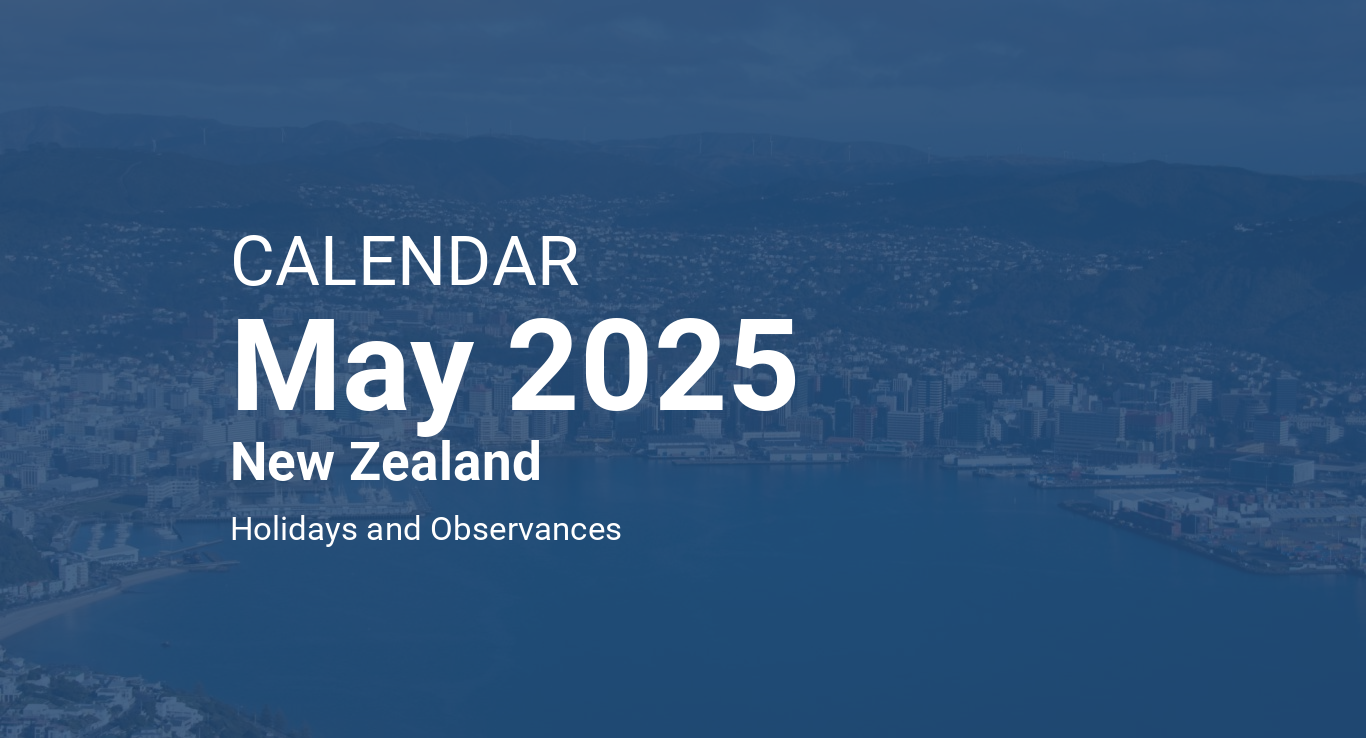 Calendar For Year 2025 New Zealand