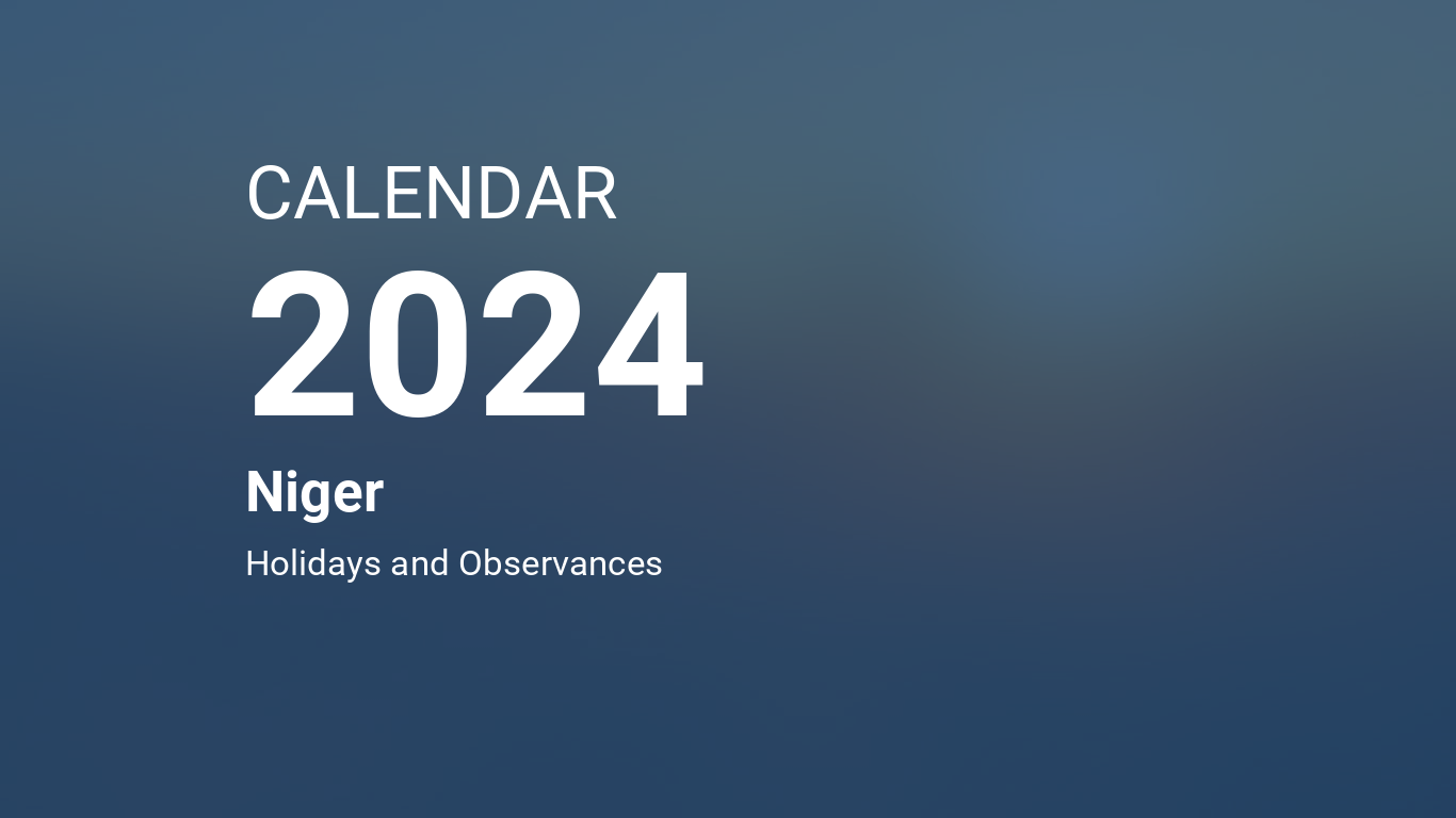 Year 2024 Calendar Niger