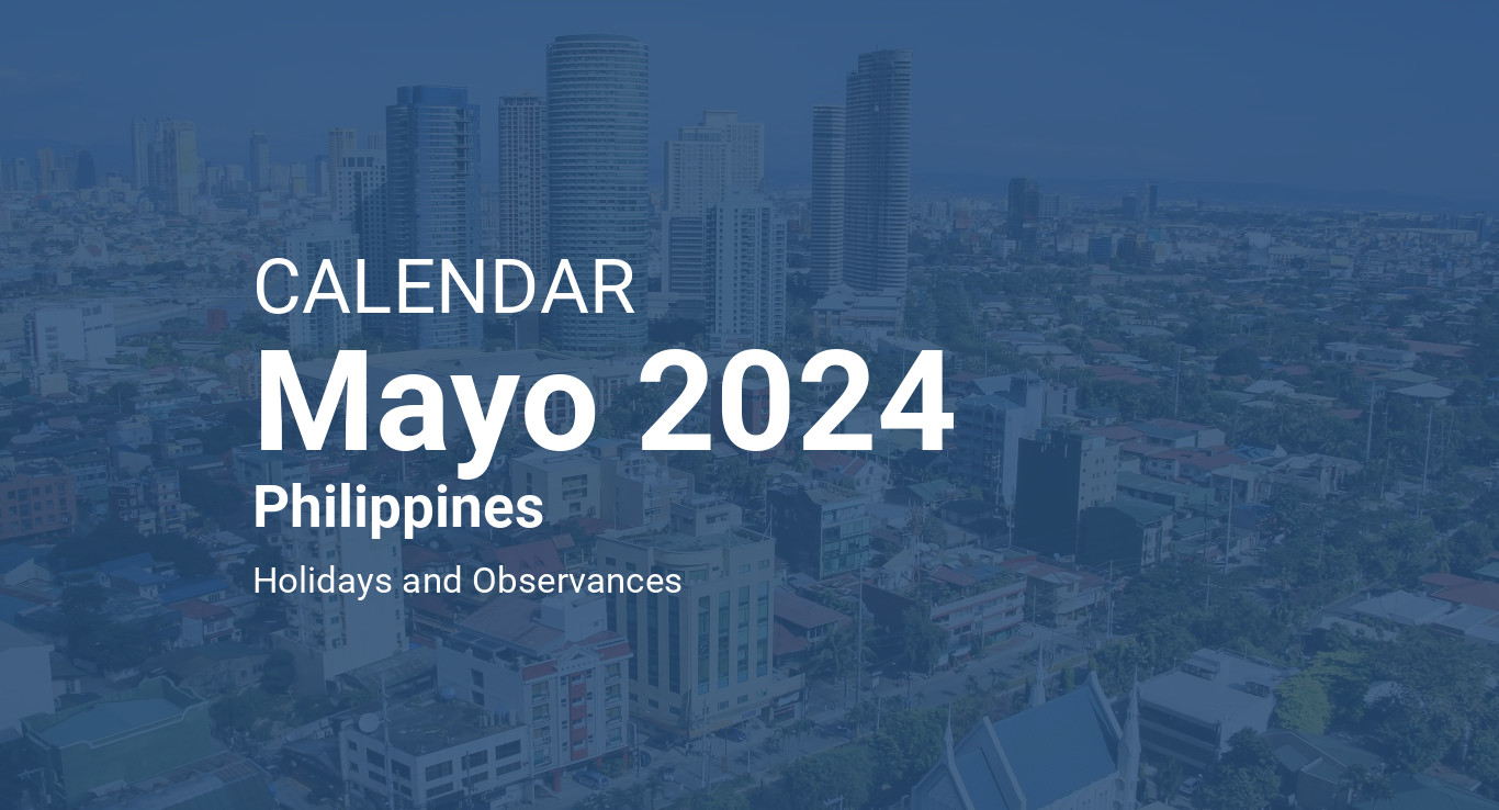 May 2024 Calendar Philippines