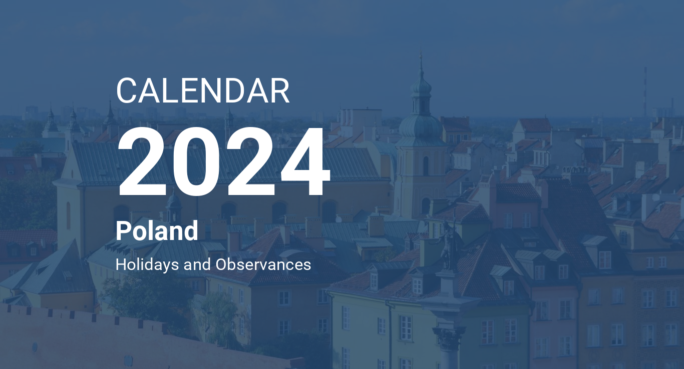 Year 2024 Calendar Poland