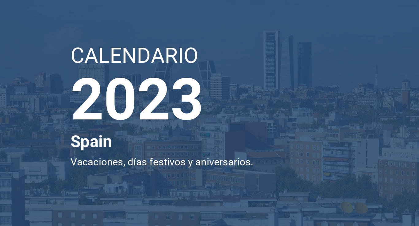Year 2023 Calendar – Spain