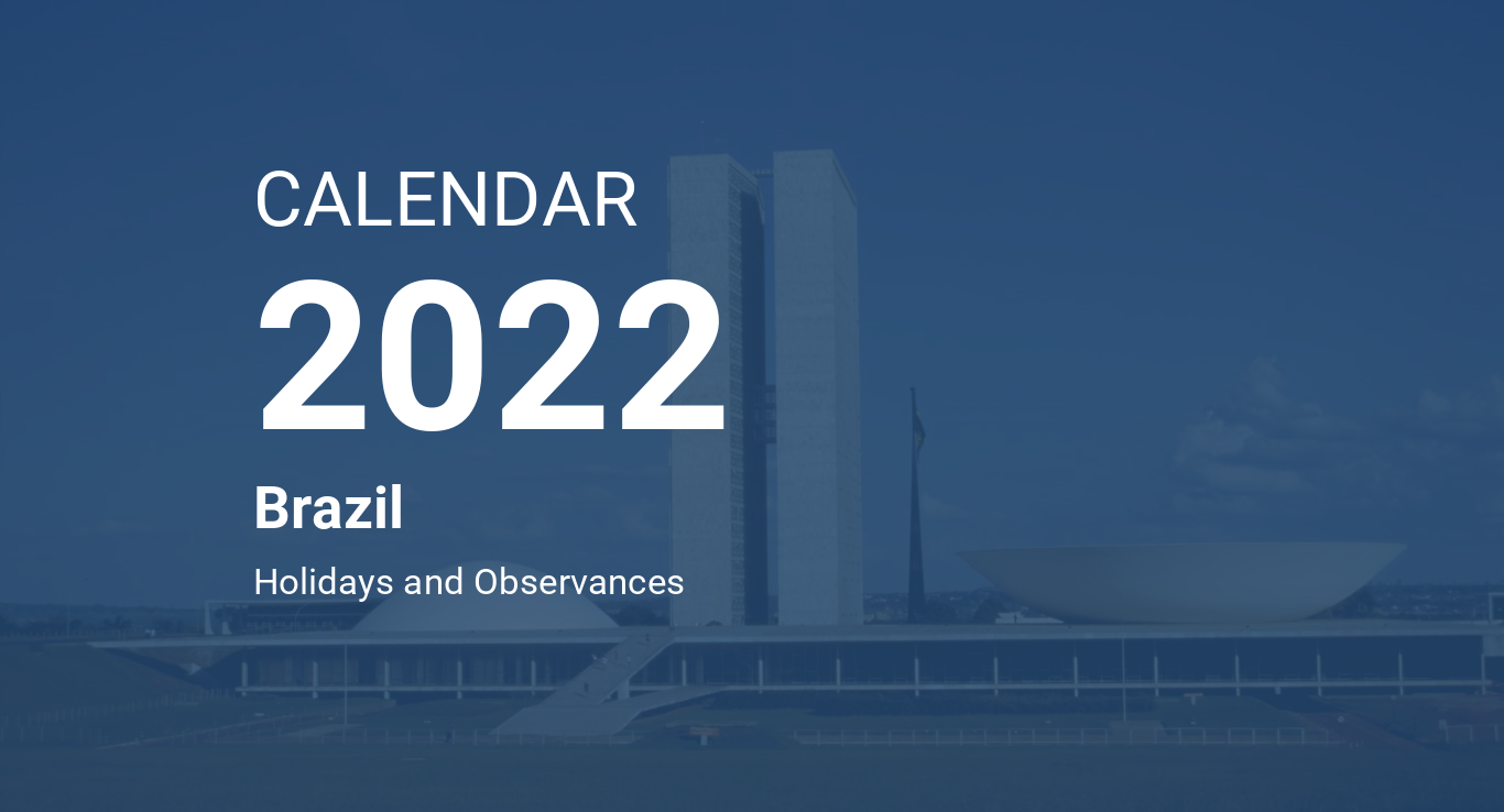Year 2022 Calendar Brazil