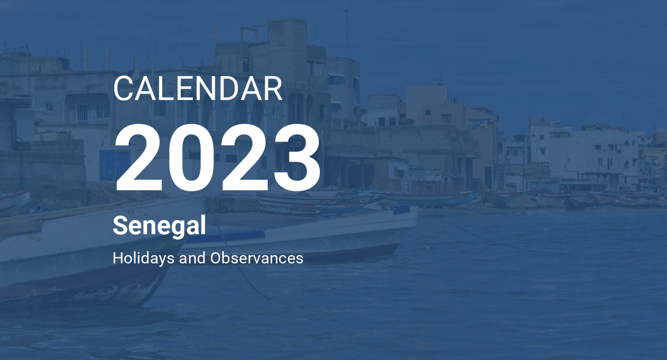 Year 2023 Calendar – Senegal