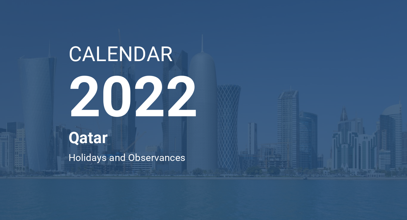 Year 2022 Calendar Qatar