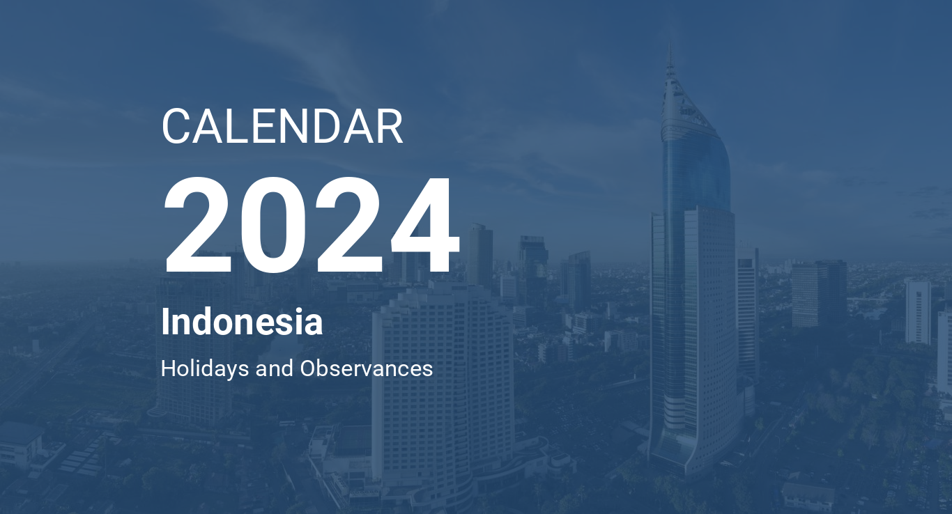 Year 2024 Calendar – Indonesia