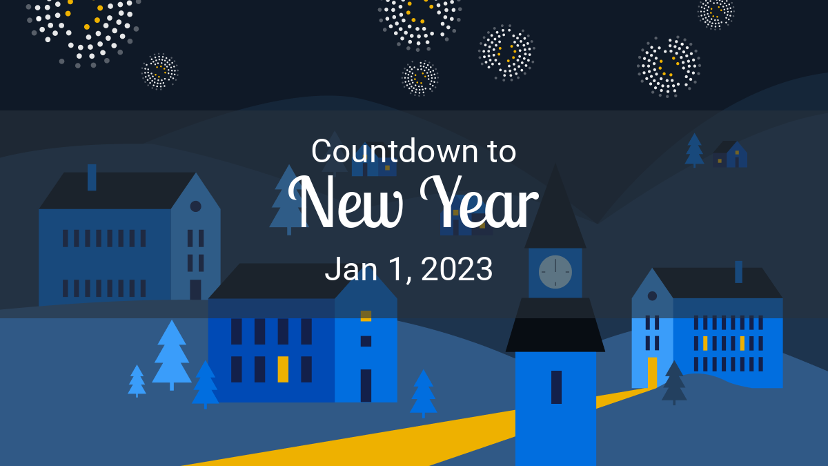 New Year Countdown – Countdown to New Year 2023