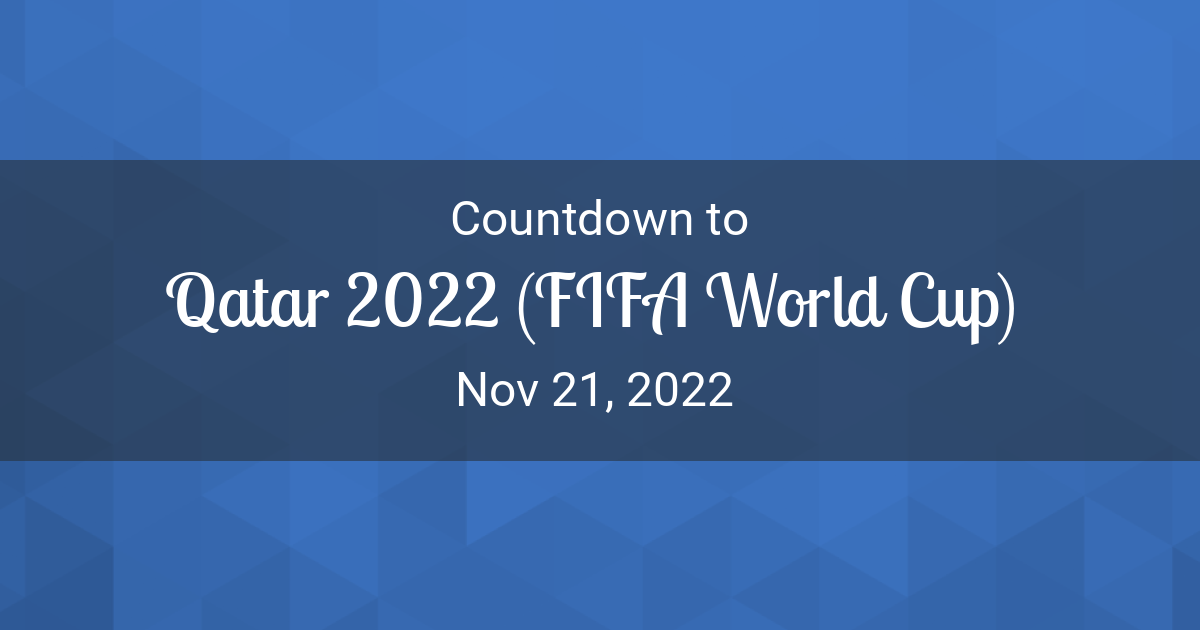 Countdown To Nov 21 2022 In New York