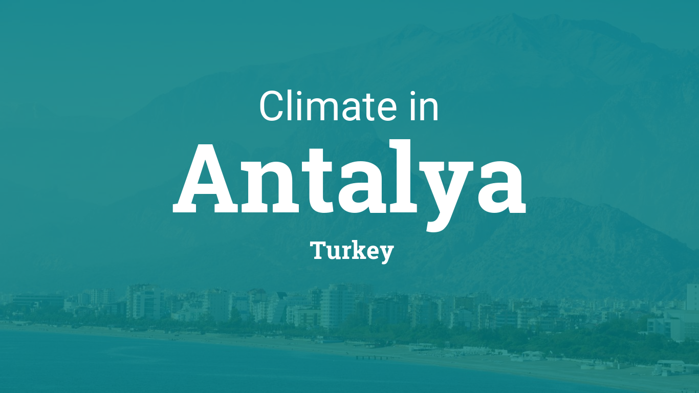 Climate & Weather Averages in Antalya, Turkey