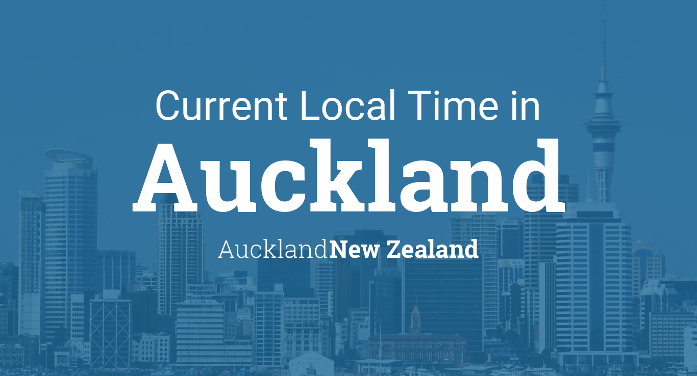 Current Local Time in Auckland, New