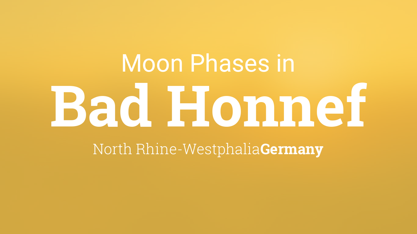 Moon Phases 2024 – Lunar Calendar for Bad Honnef, North Rhine ...