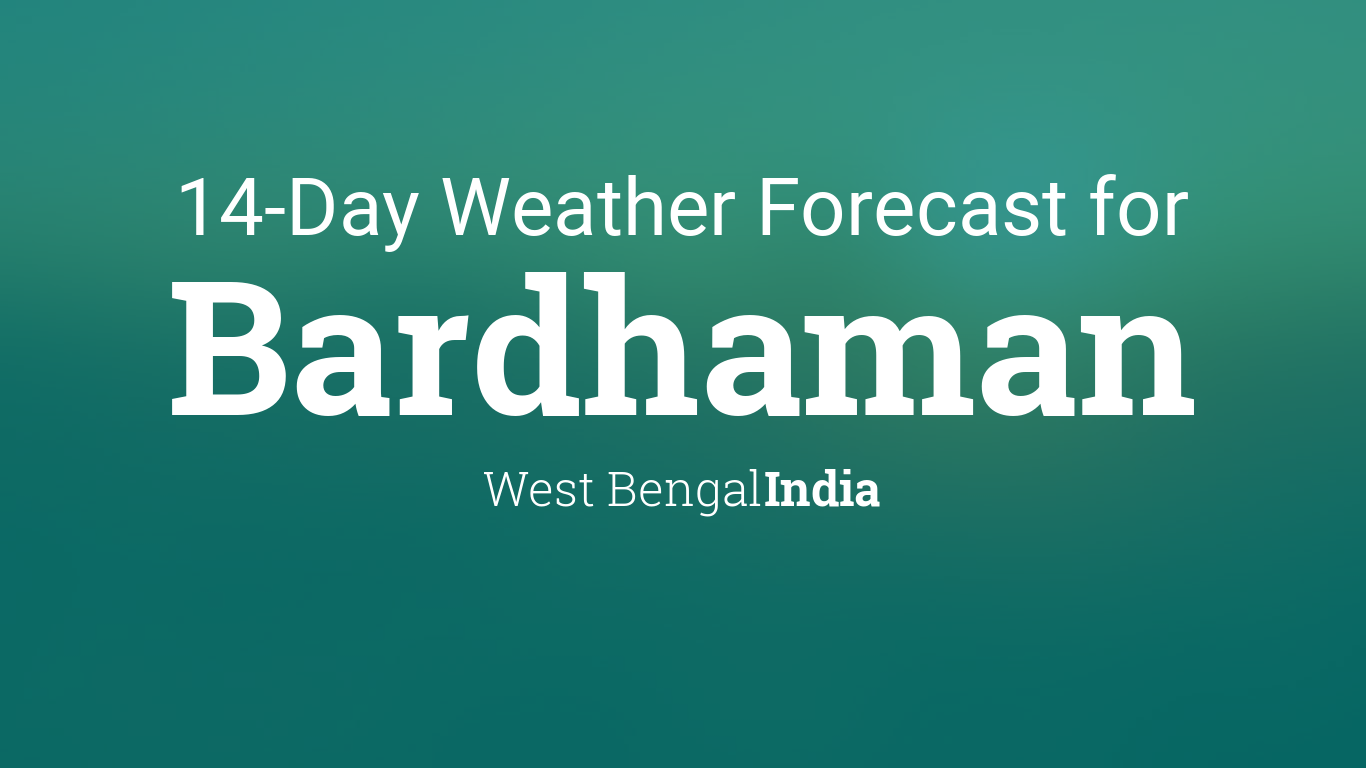 Today Temperature In Burdwan West Bengal