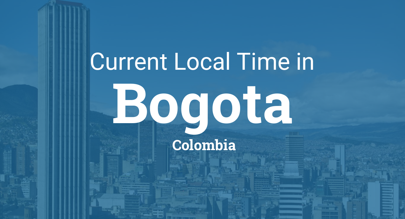 Current Local Time in Colombia