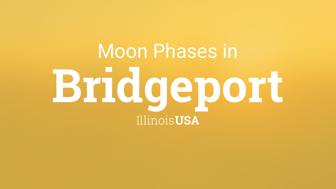 Moon Phases 2024 Lunar Calendar for Bridgeport, Illinois, USA