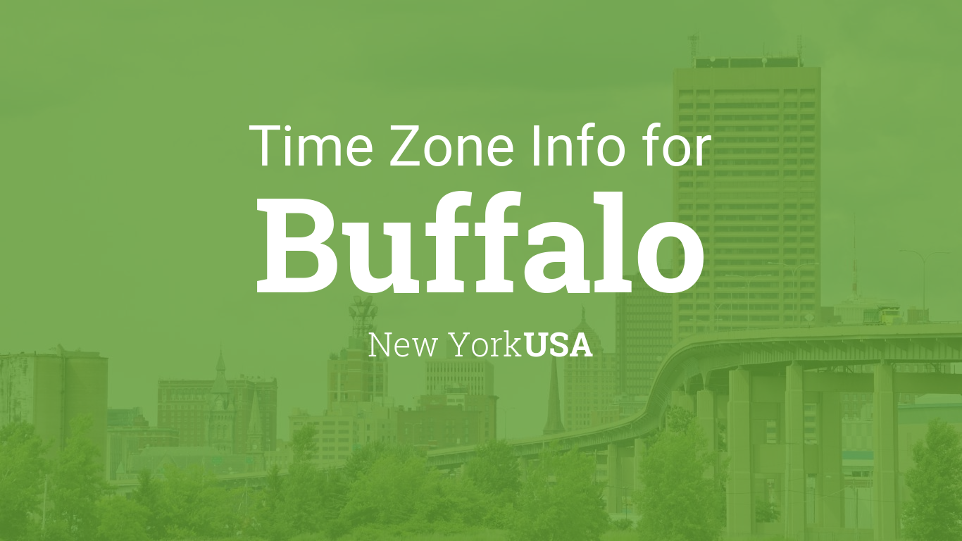 Time & Clock Changes in Buffalo, New York,