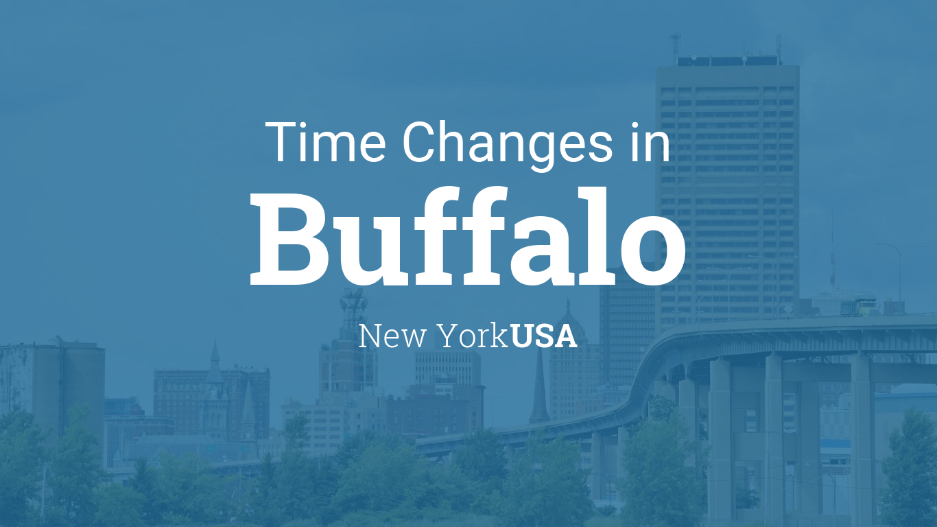 Daylight Saving Time Changes 2024 in Buffalo, New York, USA