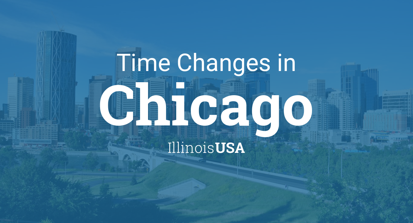 Daylight Saving Time Changes 2024 in Chicago, Illinois, USA