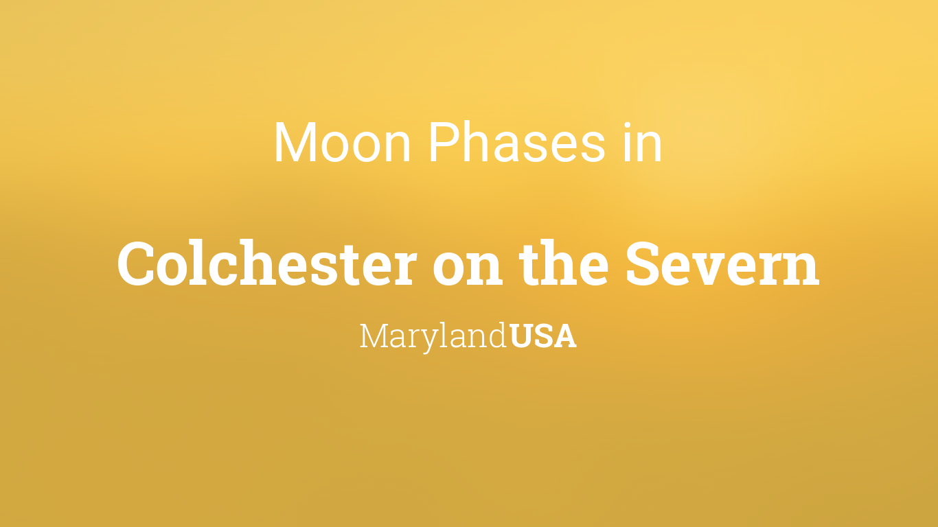 Moon Phases 2024 – Lunar Calendar for Colchester on the Severn ...
