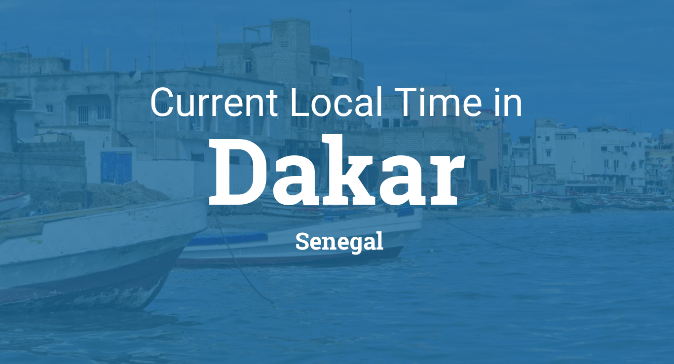 Current Local Time in Senegal