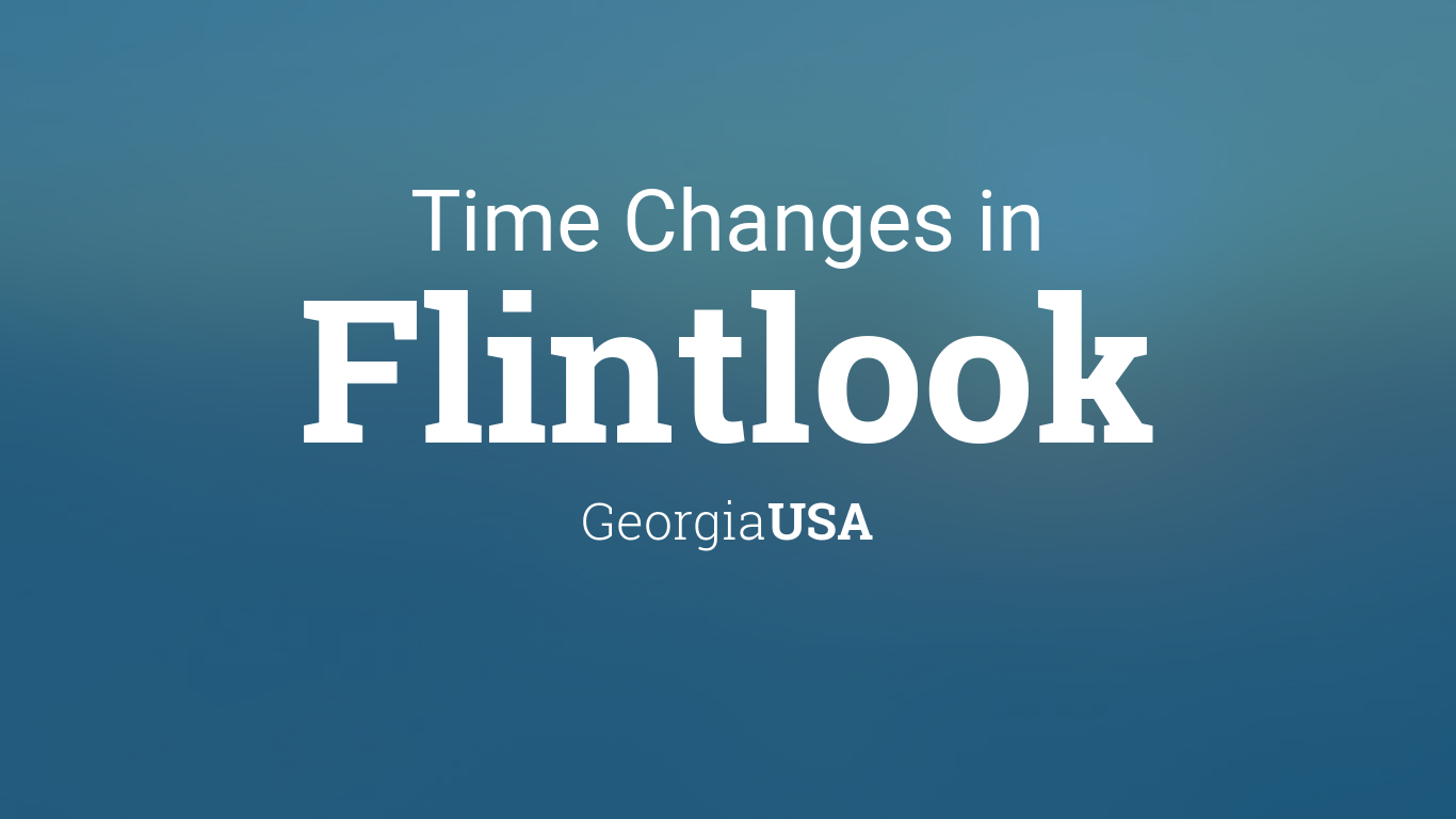 Daylight Saving Time Changes 2024 in Flintlook, USA