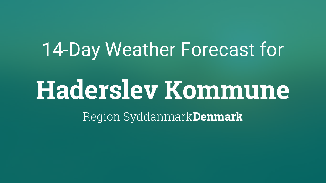14 Kommune, Denmark forecast Haderslev weather day