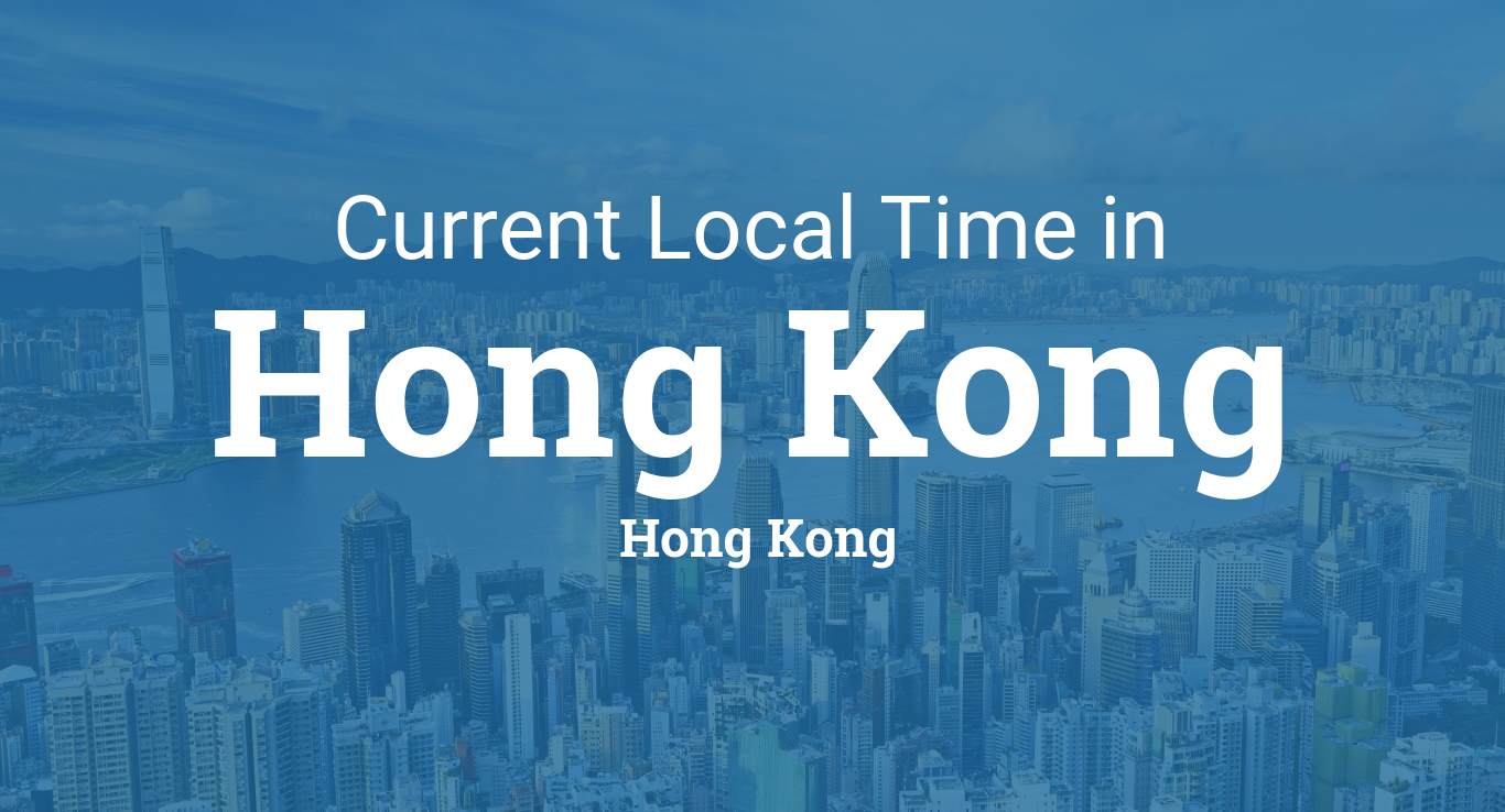 Current Local Time in Hong Kong, Hong Kong