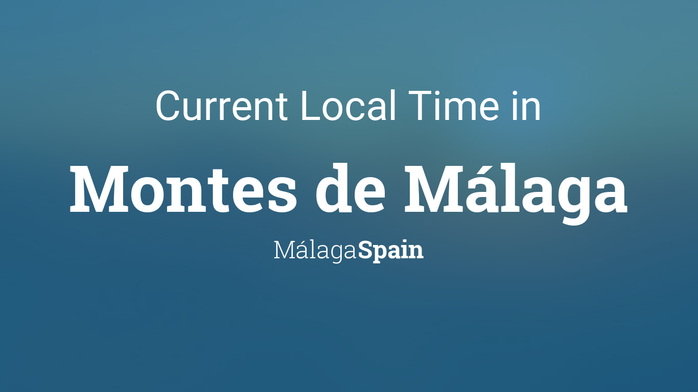 Current Local in Montes Málaga, Málaga, Spain