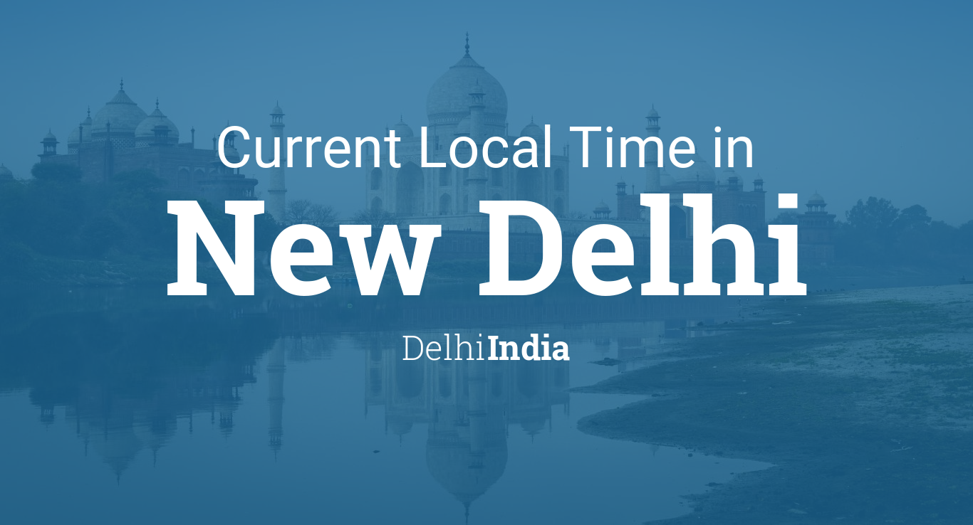 Local Time in New India