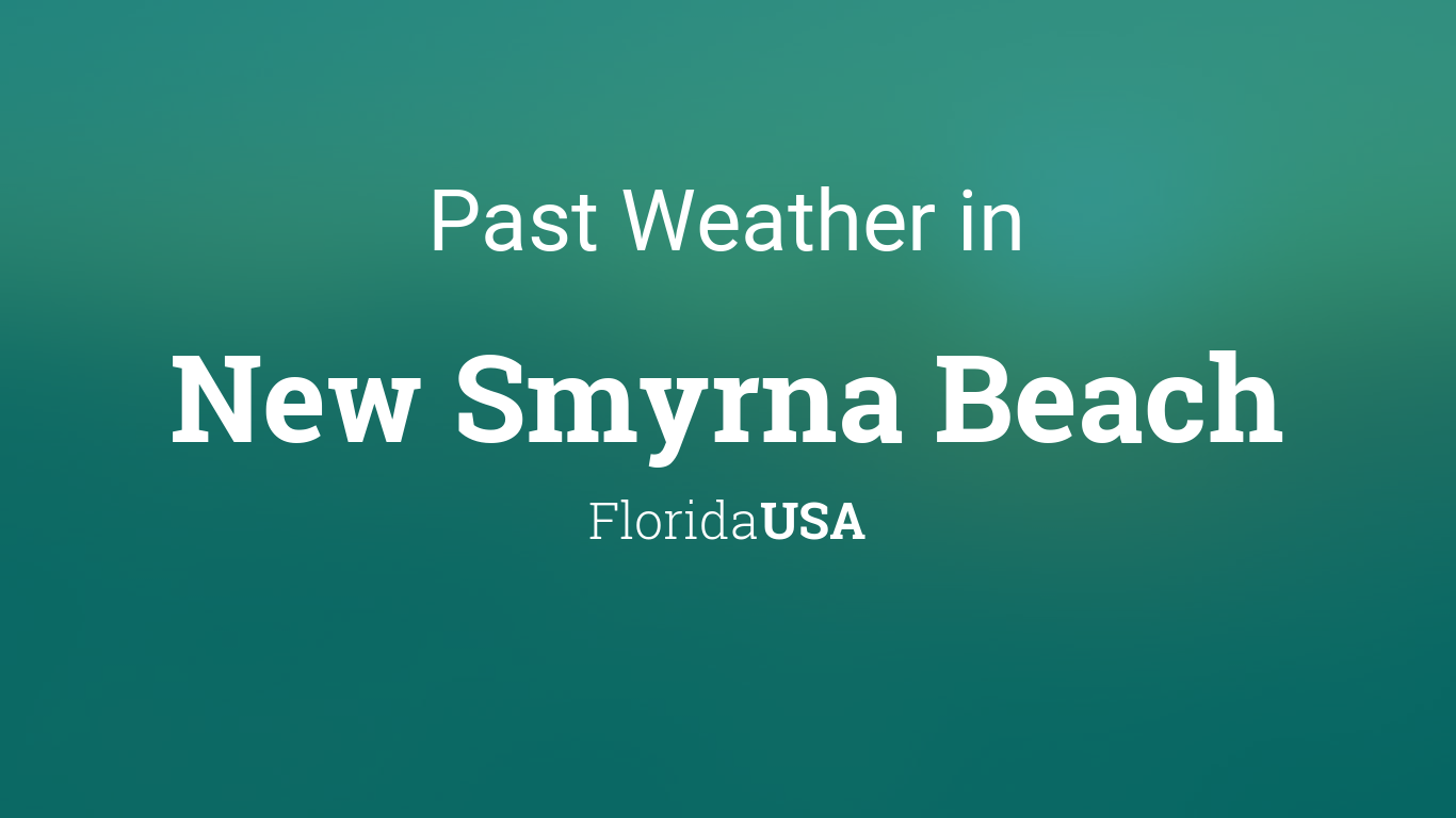 Weather In February 18 In New Smyrna Beach Florida Usa