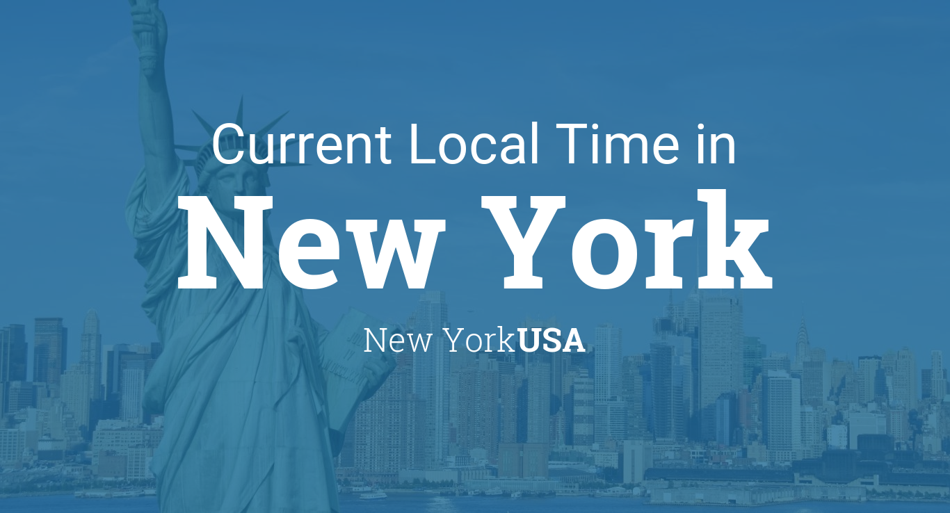Current Local Time in New York, York,