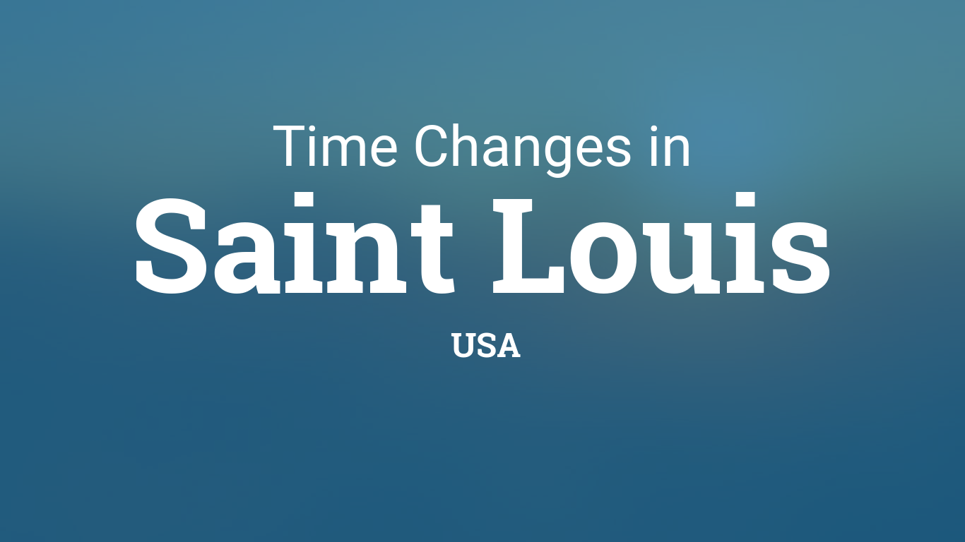 Daylight Saving Time Changes 2029 in Saint Louis, USA