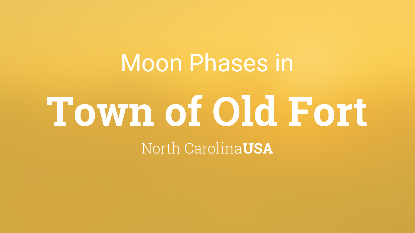 Moon Phases 2023 Lunar Calendar for Town of Old Fort, North Carolina, USA