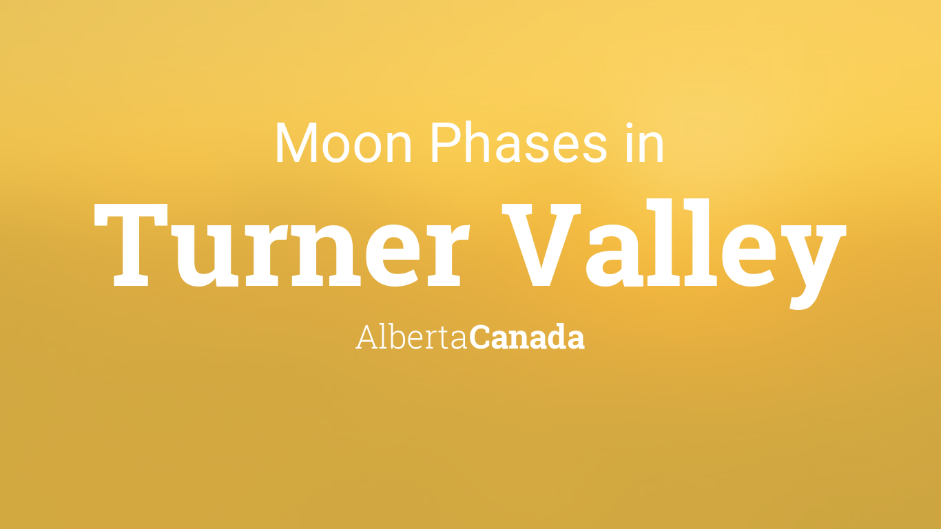 Moon Phases 2024 – Lunar Calendar for Turner Valley, Alberta, Canada