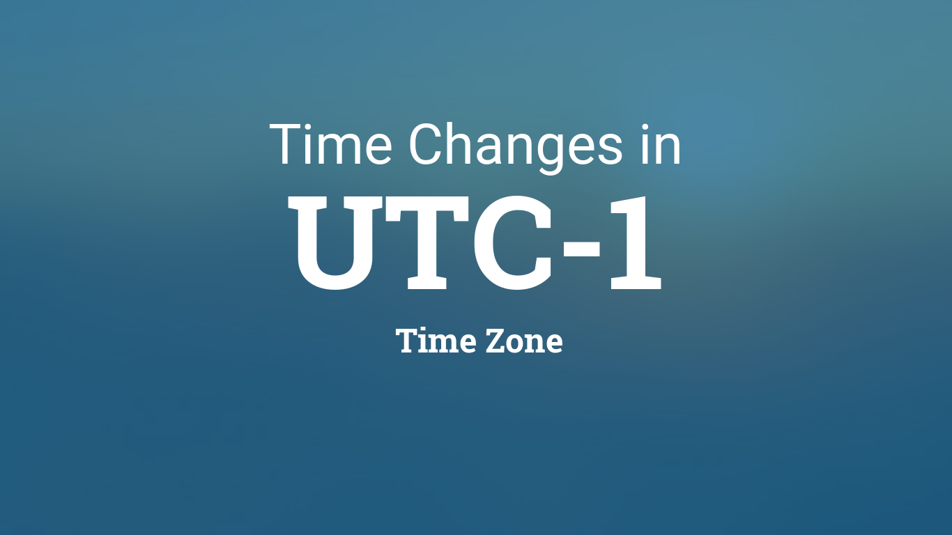 Daylight Saving Time Changes 2024 in UTC1, Time Zone