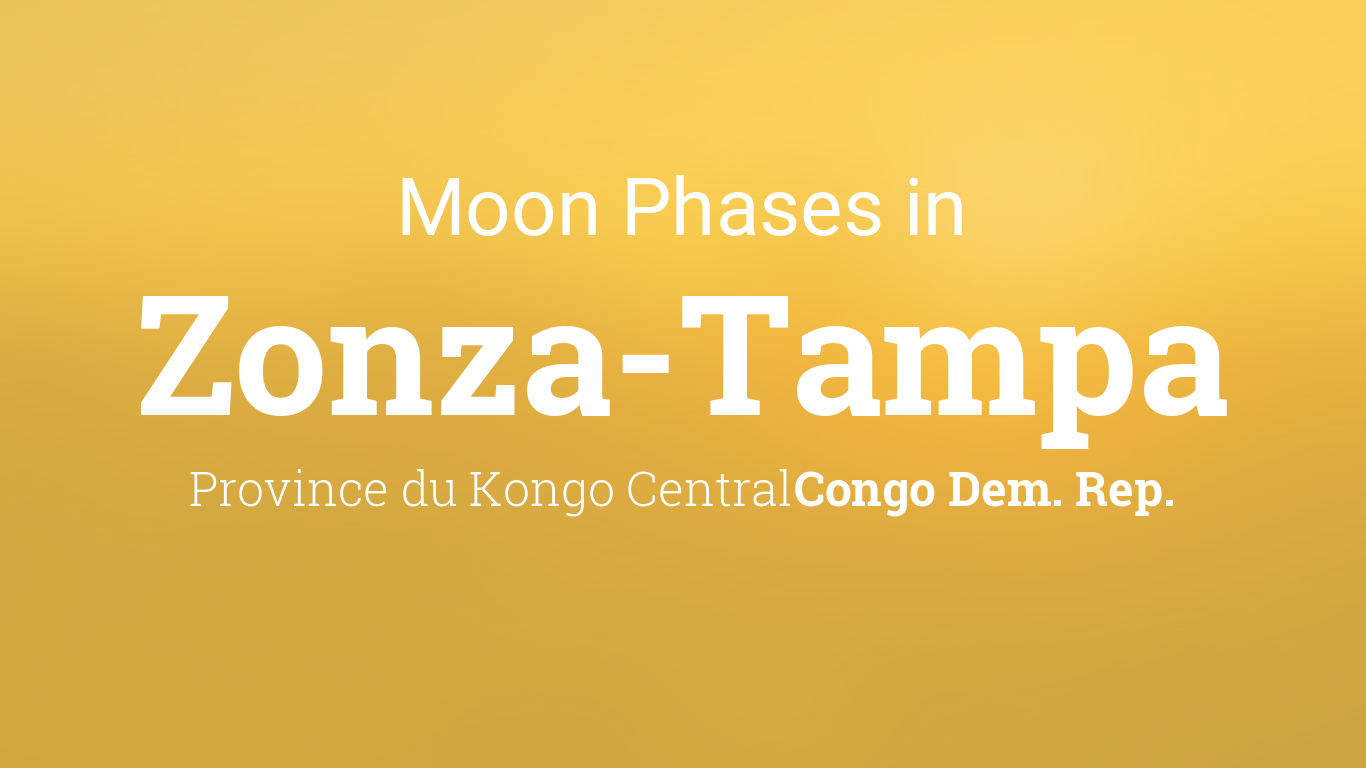 Moon Phases 2024 – Lunar Calendar for Zonza-Tampa, Province du Kongo ...