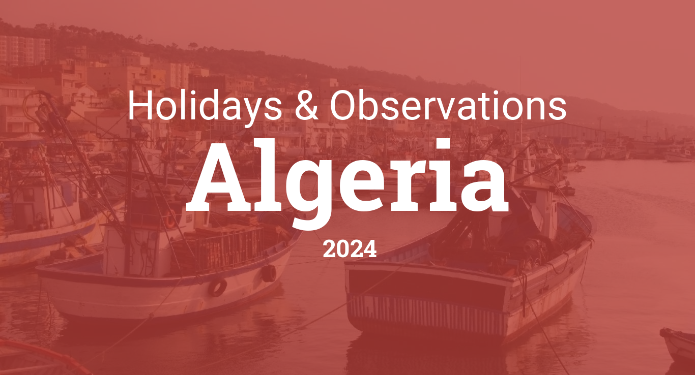 Holidays and Observances in Algeria in 2024