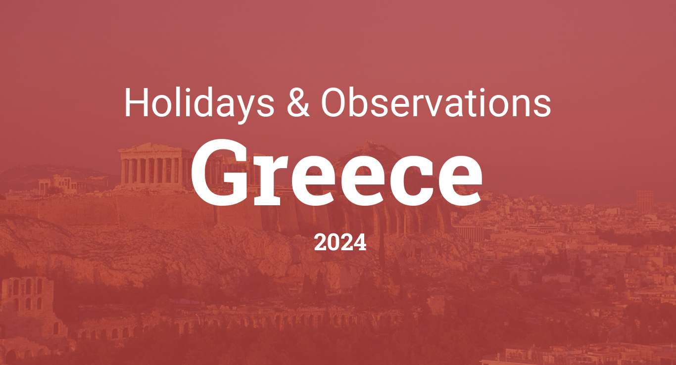 Holidays and Observances in Greece in 2024