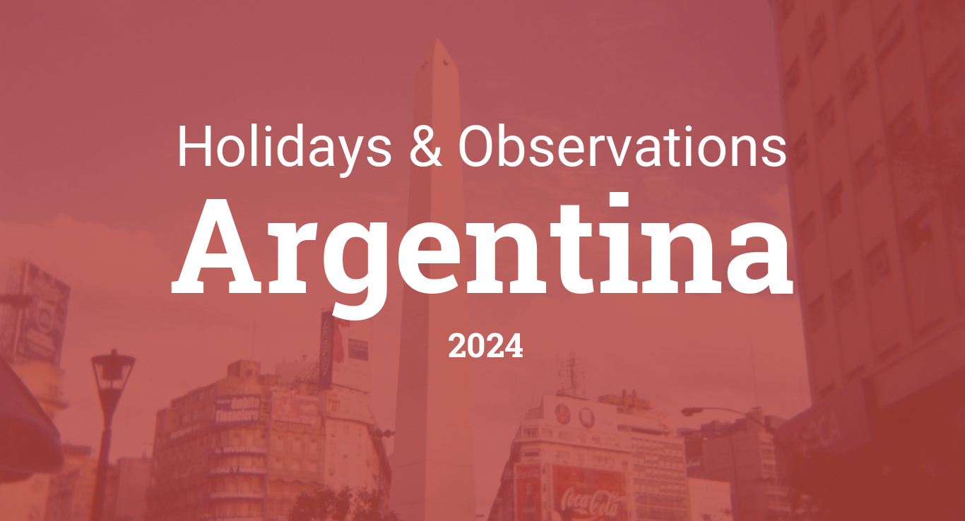 Holidays and Observances in Argentina in 2024