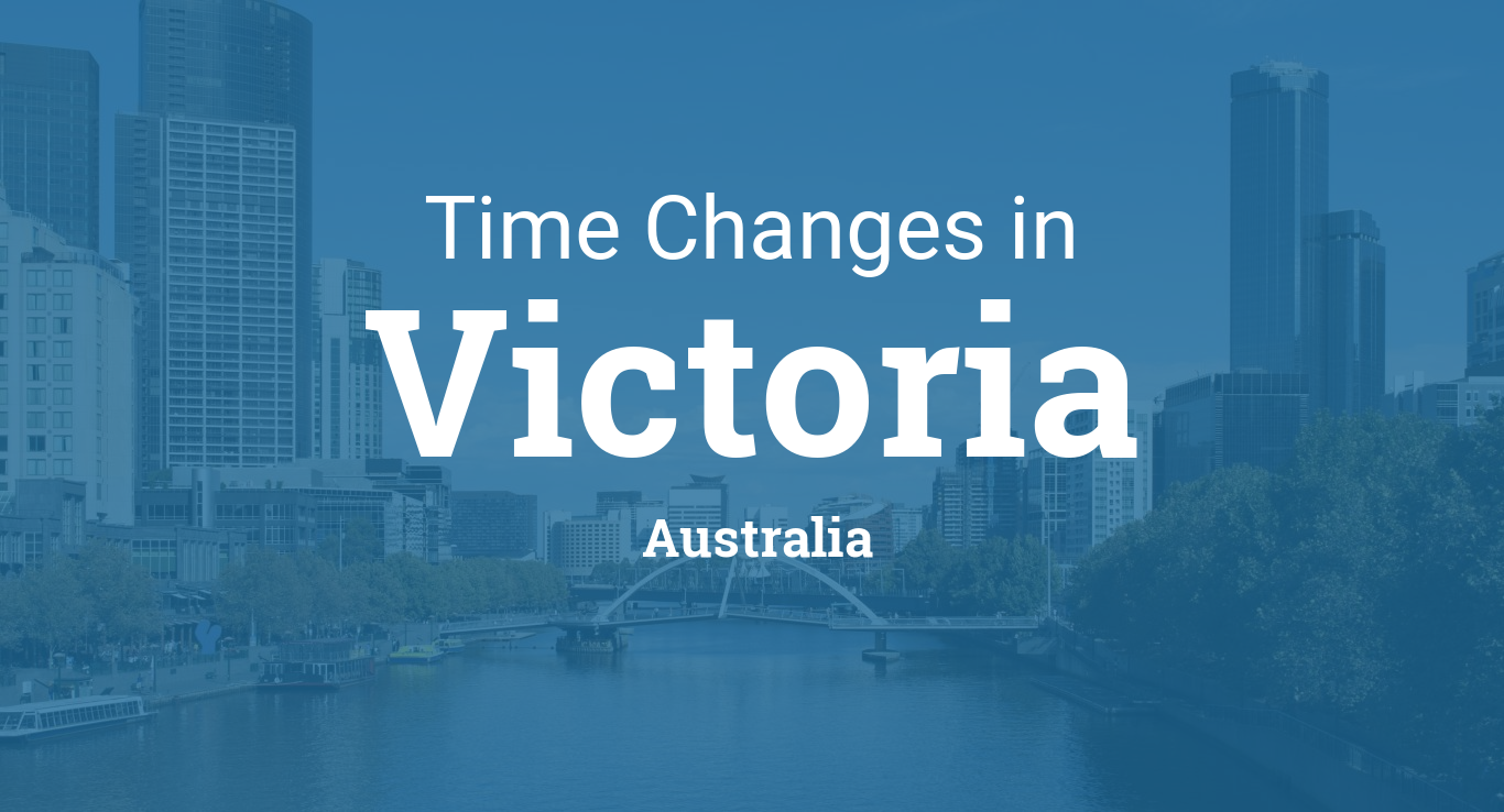 Daylight Saving Time 2024 in Victoria, Australia