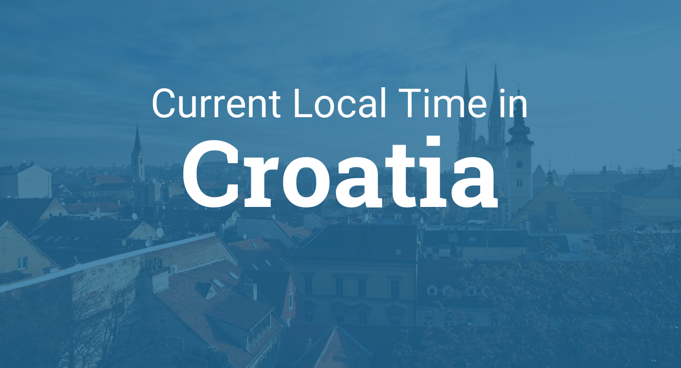 Time In Croatia